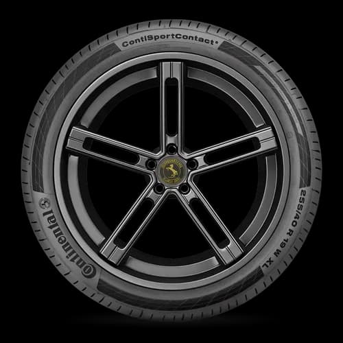 Continental Contisportcontact 5 tire — side view