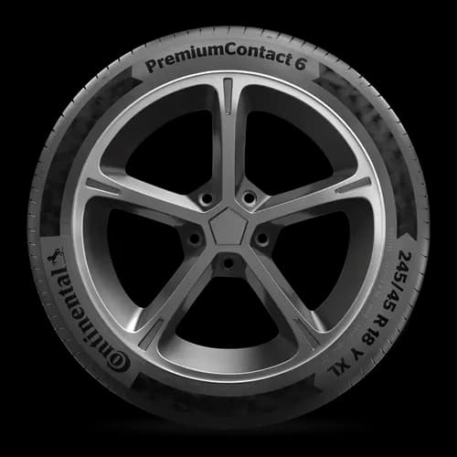 Continental Premiumcontact 6 tire — side view
