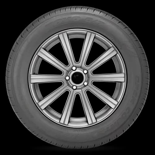 Toyo Open Country Q/T tire — side view
