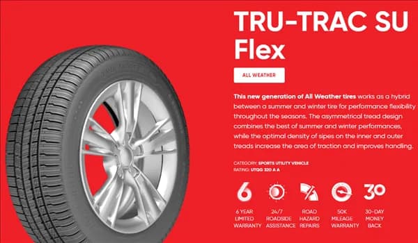 Armstrong TRU-TRAC SU FLEX 3PMSF 2356016 tire