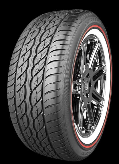 275/55R20 VOGUE CBR SCT2 117H XL RED/WHITE 460-A-A 60K tire