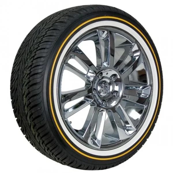 Vogue CBR VIII WHITE/GOLD 245/45R20 tire