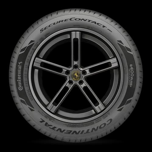 Continental Securecontact AW tire — side view