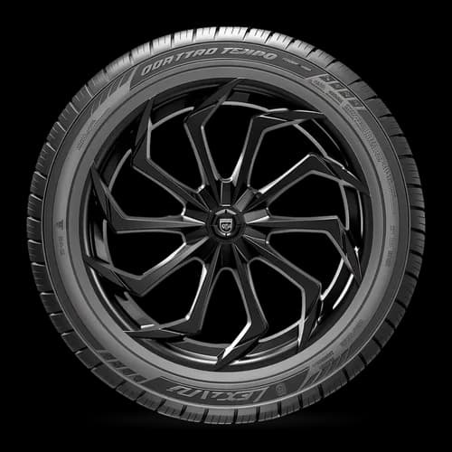 Lexani Quattro Tempo Tour AW tire — side view