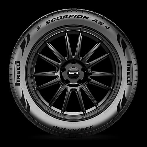 Pirelli Scorpion AS 4 tire — side view