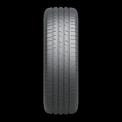 Royal black Racing Trac tire — tread view
