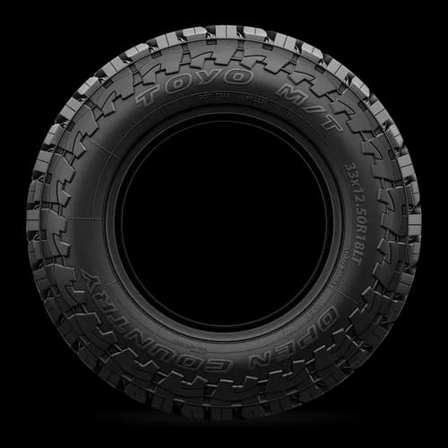 Toyo Open Country M/T tire — side view