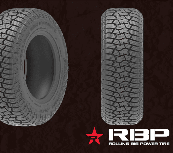 P255/70R17 RBP REPULSOR A/T PLATEAU 112T BLK 600A-B 50K + ROAD HAZARD tire
