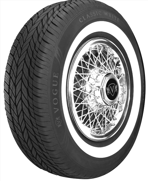 235/75R15 VOGUE CLASSIC 1.5\ WHITE WALL A/S 109T XL" tire 1