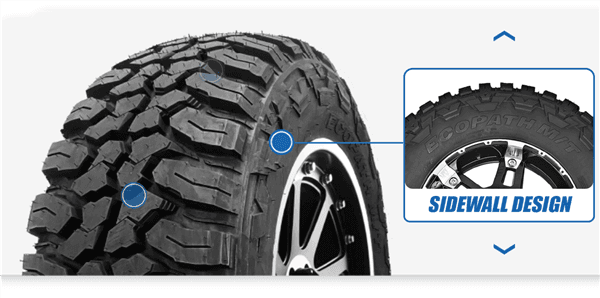 LT265/75R16 TRAVELSTAR ECOPATH M/T 123/120Q 10PLY tire 1
