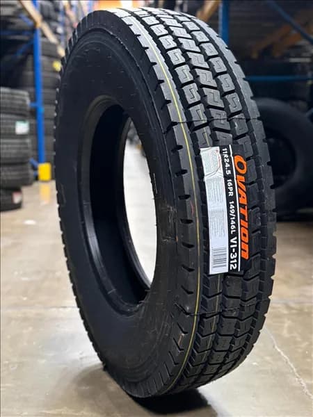 Ovation VI-312 Close Shoulder Drive 11R24.5 tire