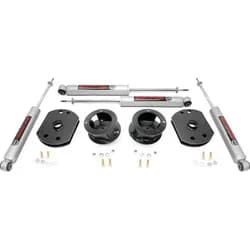 Rough country R/C 2.5IN Dodge Lift Kit N2.0 Shocks 14-20 Ram 4WD 14-20 tire