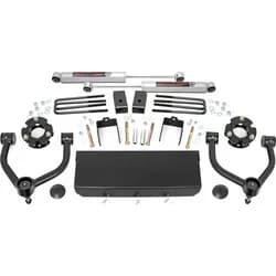 Rough country R/C 3IN Nissan Bolt-on Lift Kit 16-20 Titan XD 2WD/4WD 16-20 tire