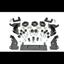 Rough country R/C 5IN GM Ntd Suspension Lift Kit 11-19 2500HD/3500HD 11-19 tire
