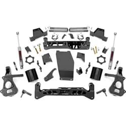 Rough country R/C 7IN GM Suspension Lift Kit 14-18 PU 4WD Cast Steel 14-18 tire