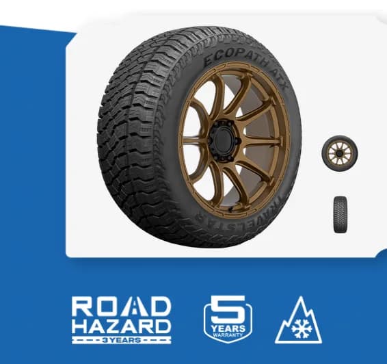 Travelstar Ecopath Atx A/T 225/60R17 tire