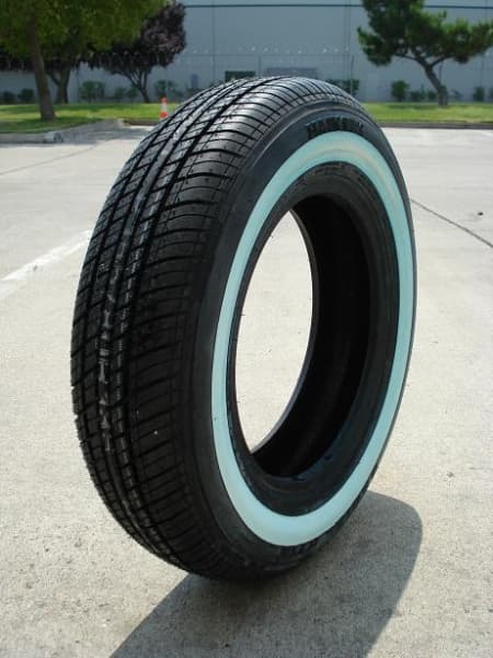 Hankook Radial P155/80R13 H714 White Wall Tire 79S