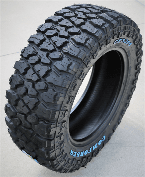 LT285/70R17 COMFORSER CF3300 M/T 121/118Q OWL 10PLY