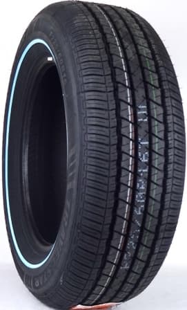 225/60R17 TRAVELSTAR UN106 99T M+S 480-A-B 50K+ROAD HAZARD**NARROW WHITE WAL** 1