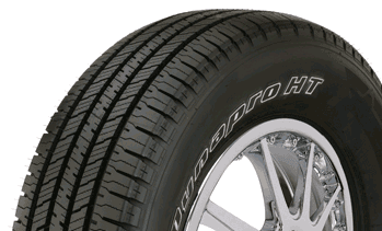 Hankook Dynapro P255/65R17 HT RH12 102T OWL All-Season Tire 1