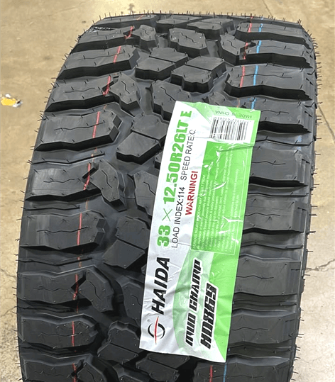33X12.50R24LT HAIDA HD869 MUD CHAMP M/T 104Q 10PLY 1