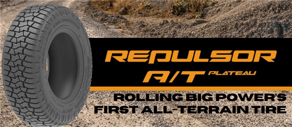 LT265/65R18 RBP REPULSOR A/T PLATEAU 122/119R 10PLY M+S 50K + ROAD HAZARD