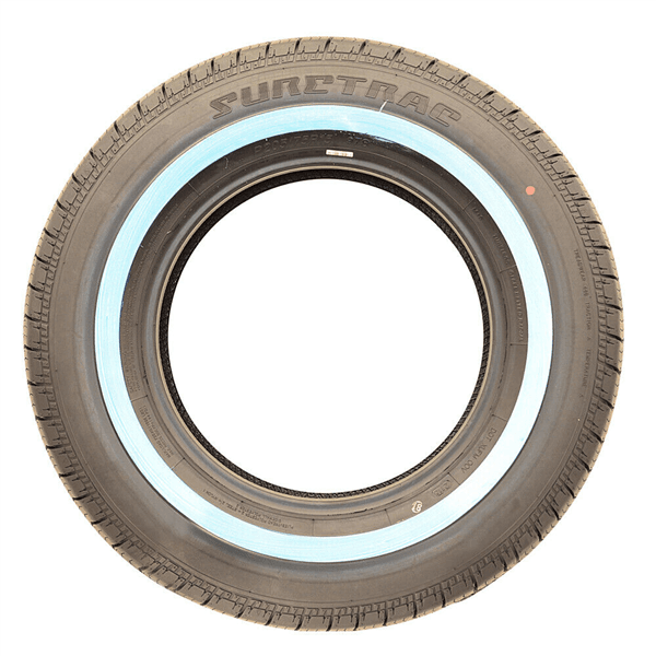 P215/70R15 SURETRAC POWERTOURING 97S 1 INCH WHITE WALL" 1