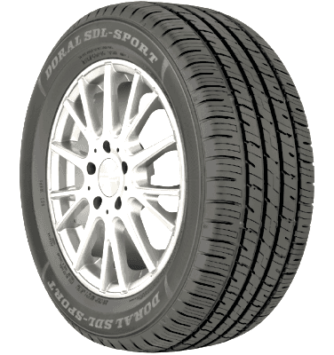 215/55R17 DORAL SDL SPORT 94V 440-A-A 45K + ROAD HAZARD