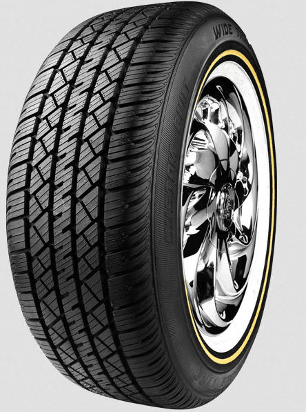 P205/70R15 VOGUE CUSTOM BUILT RADIAL WIDE TRAC TOURING II 95S SL 1.0 W/G 580-A-B B 60K" 1