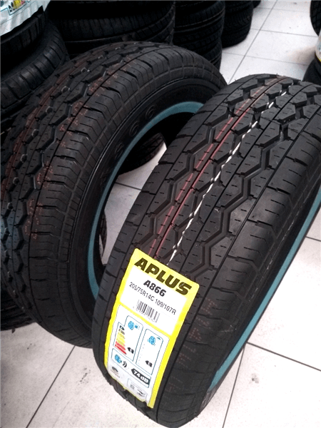 195R15C APLUS A866 106/104R 1-INCH WW 8PLY thumbnail 1
