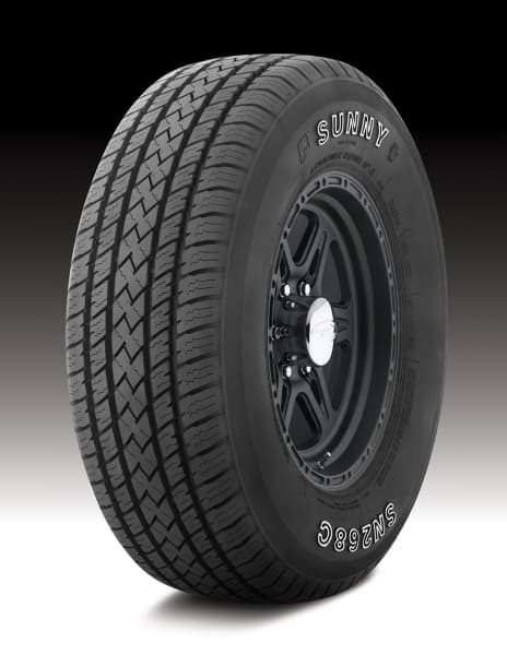 LT245/70R17 SUNNY SN268C 10PLY BLK 1