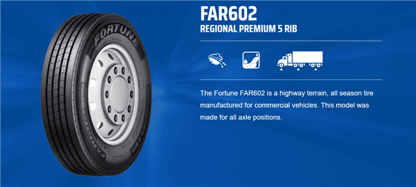 245/70R19.5 FORTUNE FAR602 ALL POSITION 136/134N 16PLY