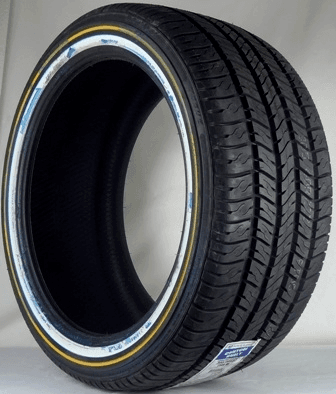 285/50R20 VOGUE CUSTOM BUILT RADIAL CROSSOVER SUV WHITE/GOLD 116S XL 60K 1