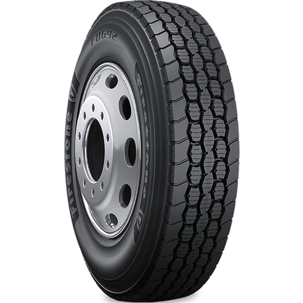 295/75R22.5 FIRESTONE FD692 CLOSED SHOULDER DRIVE14PLY thumbnail 1