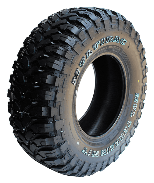 35X12.50R18LT MULTITRAC MUL TERRIAN M/T 123Q 10PLY OWL LEFT SIDE 1