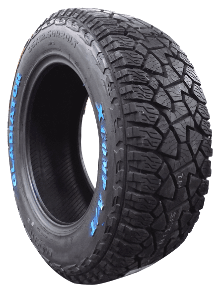 LT275/65R20 GLADIATOR X COMP A/T 126/123Q 10PLY 50K+ROAD HAZARD 1