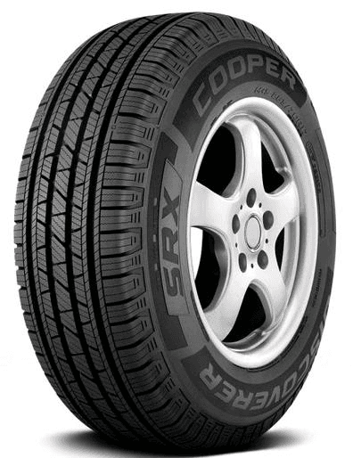 245/55R19 COOPER DISCOVERER SRX 103S BLK STD 740-A-B 75K M+S