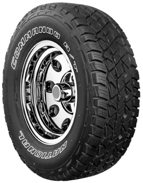 265/65R17 NATIONAL COMMANDO A/T PLUS 112T OWL 500-A-B