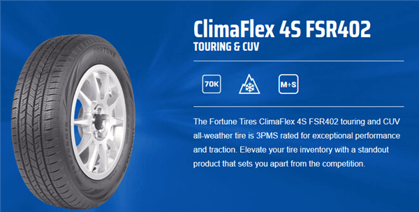205/55R16 FORTUNE CLIMAFLEX 4S FSR402 94H XL M+S 700A-A 70K