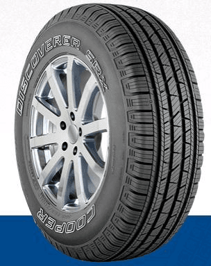 265/70R17 COOPER DISCOVERER SRX 115S OWL 740-A-B 65K M+S