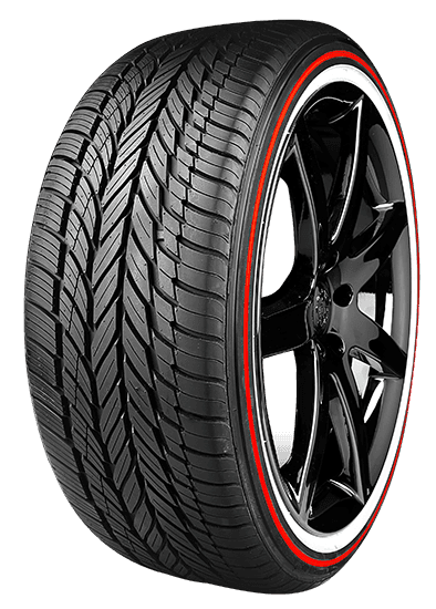 235/55R17 VOGUE CUSTOM BUILT RADIAL VIII 99H RED/WHITE 60K 1